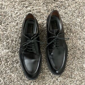 To Boot New York black leather moctoe derby 9.5
